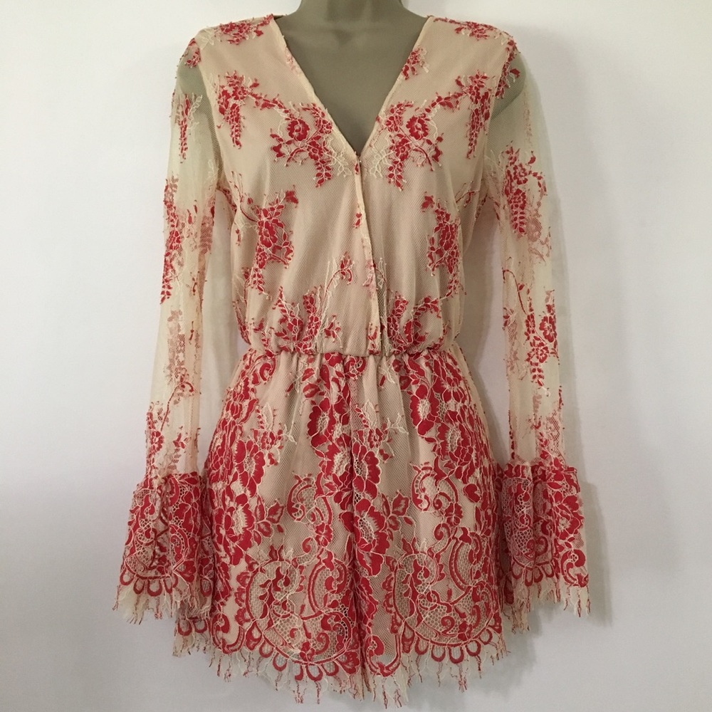 GB Lace Romper Sz. S